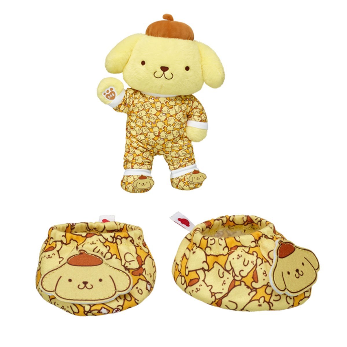 Pantuflas Pompom Sanrio Build-A-Bear